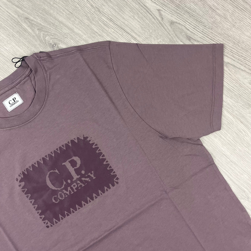 CP Company Stamp T-Shirt - Dove