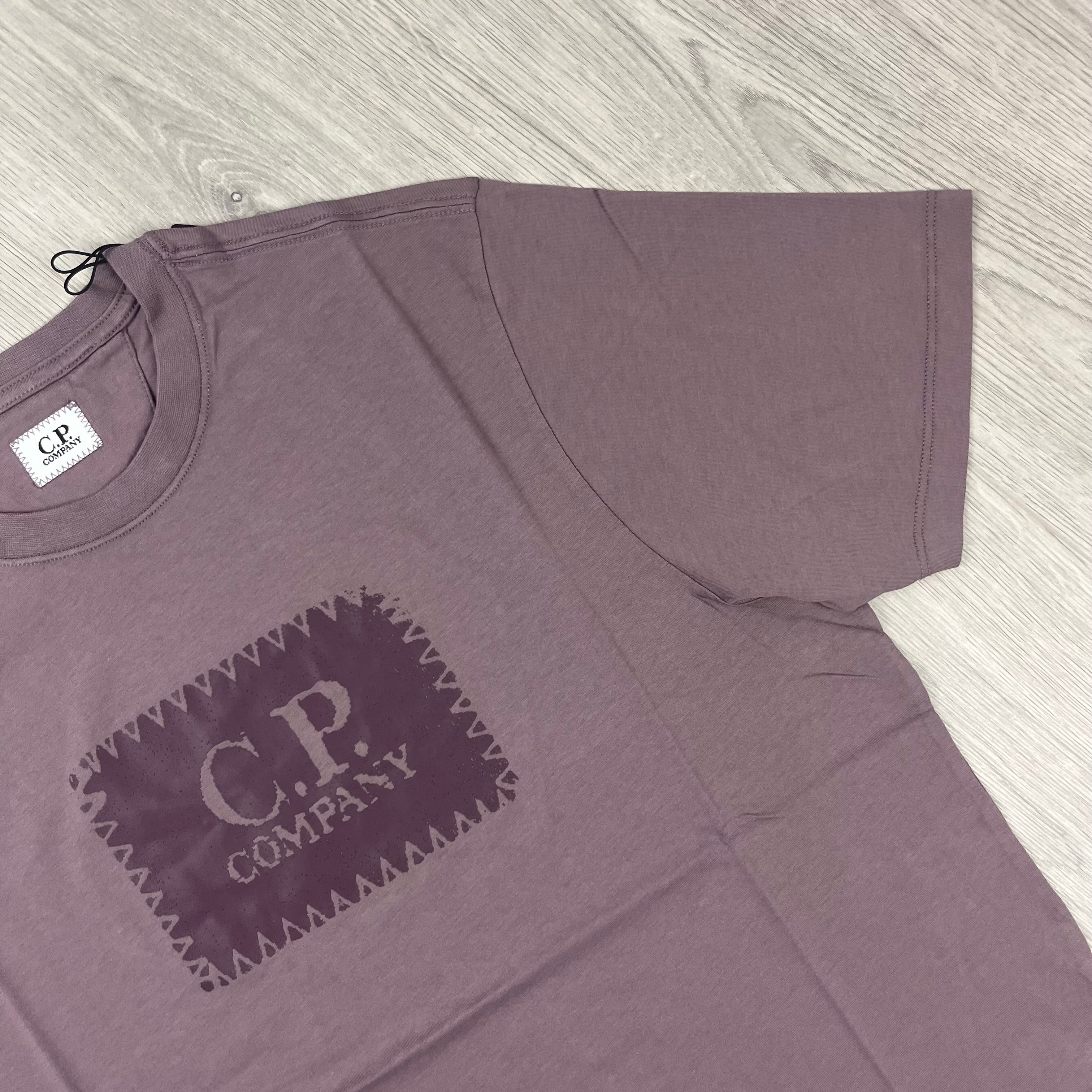 CP Company Stamp T-Shirt - Dove