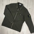 Stone Island Zip Overshirt - Musk