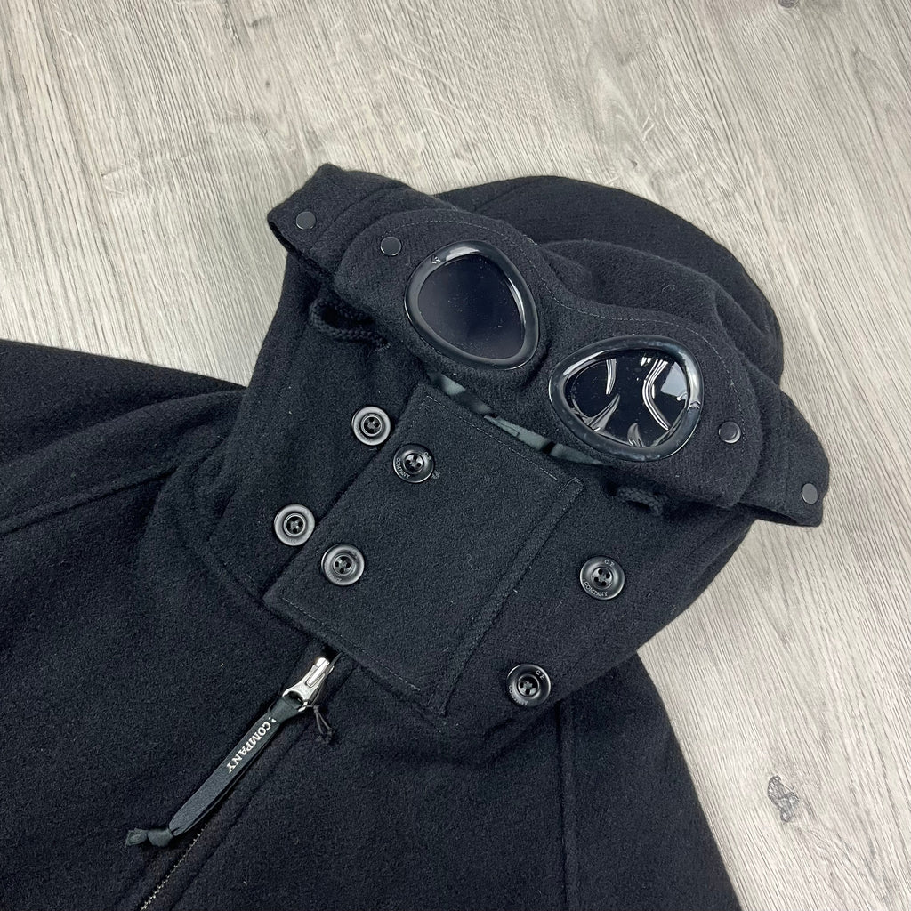 CP Company Duffel Goggle Jacket - Black