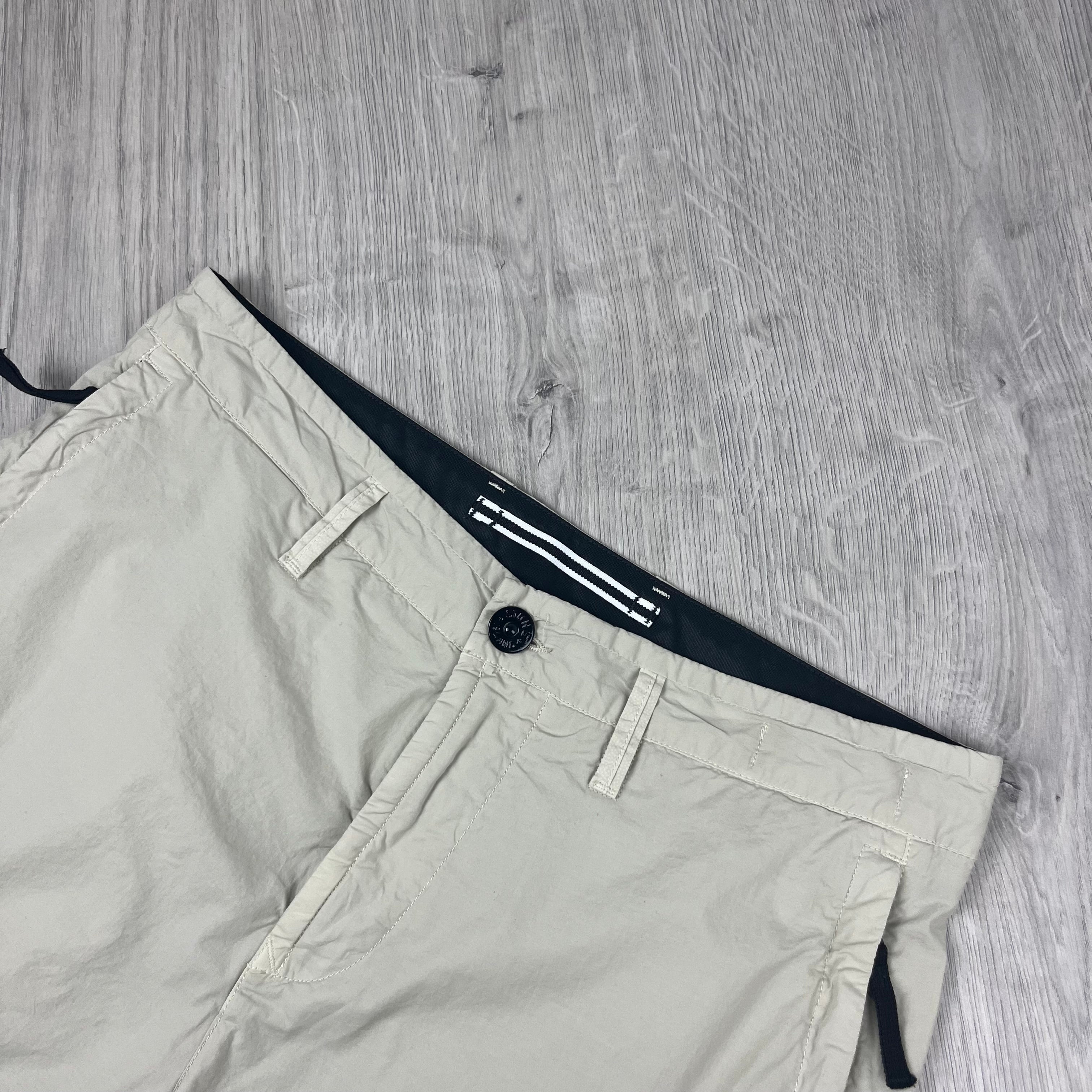 Stone Island Cargo Shorts - Sand