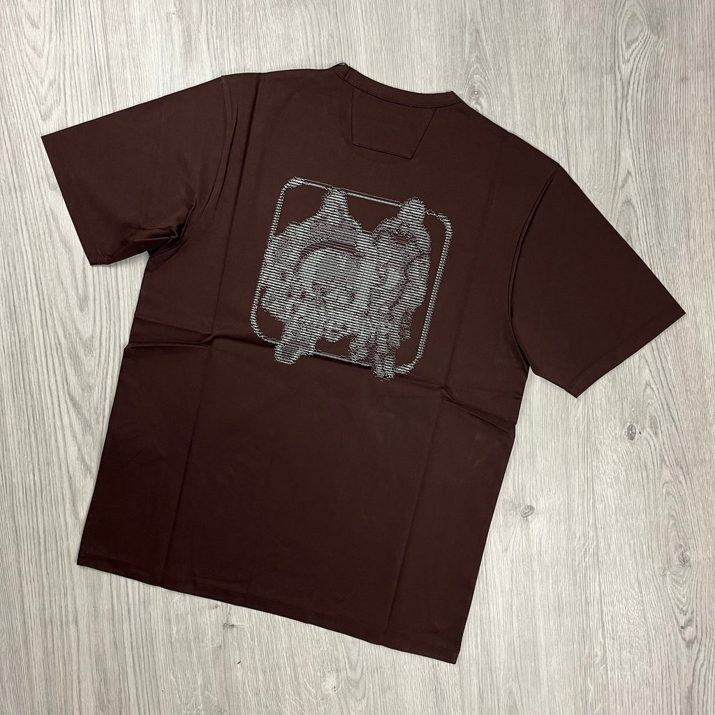 CP Company Metropolis T-Shirt - Rum Raisin