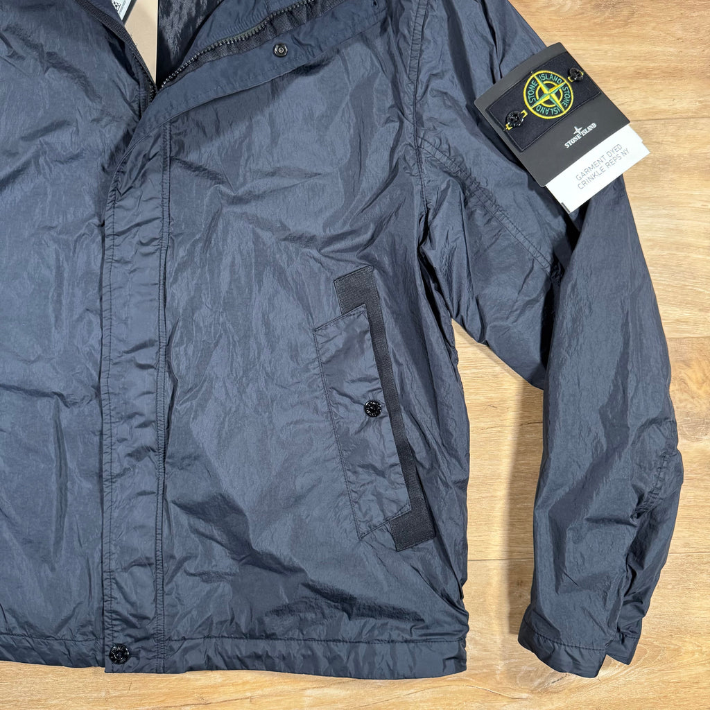 Stone Island Crinkle Reps R-NY Jacket in Navy
