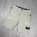 Stone Island Cargo Shorts - Sand