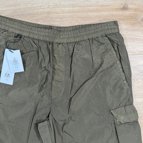 CP Company Chrome-R Cargo Shorts in Ivy Green