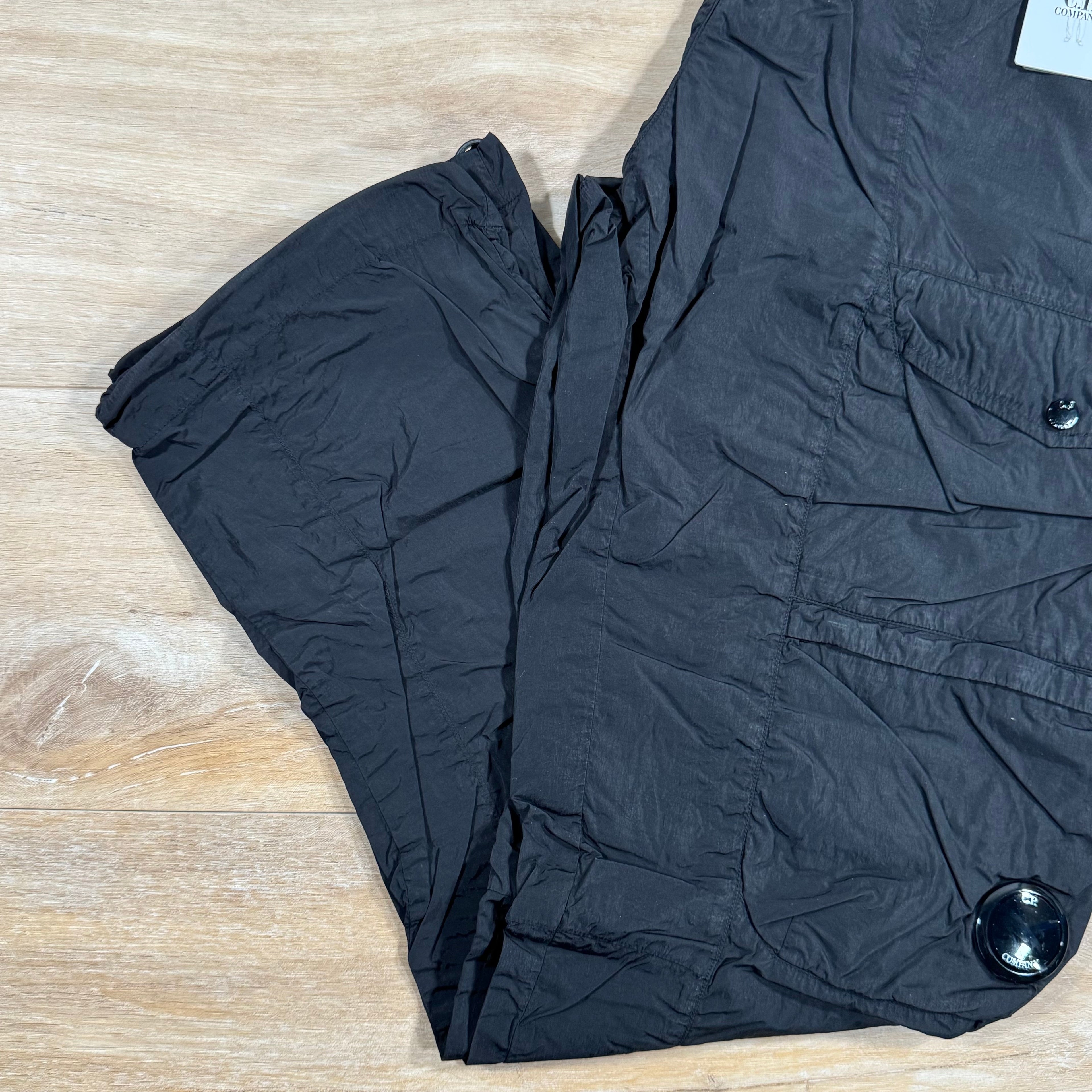 CP Company Chrome-R Cargo Lens Pants in Black