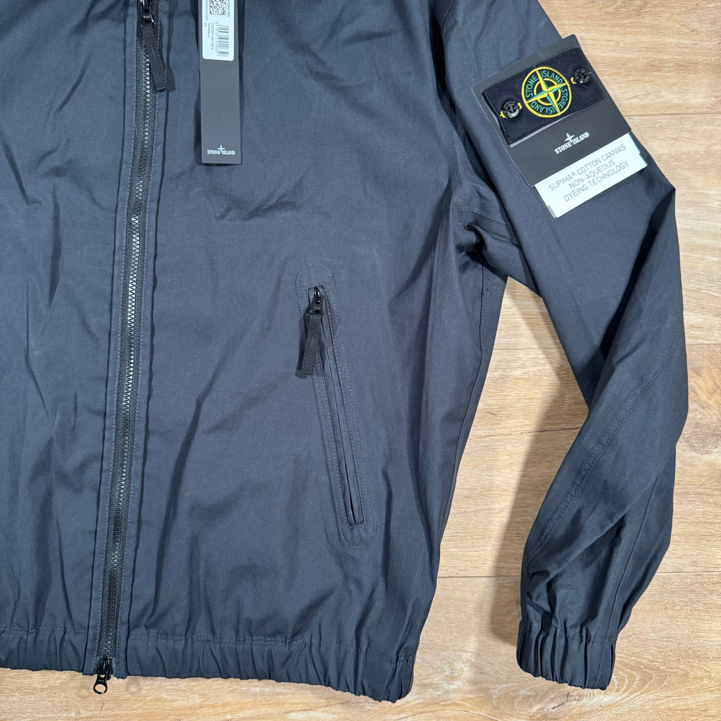 Stone Island Supima Canvas Jacket in Navy