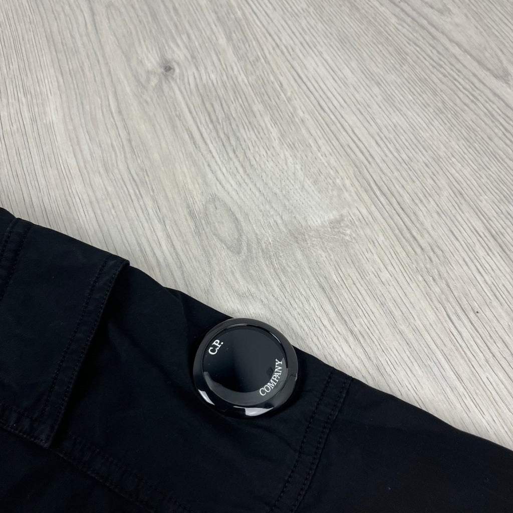 CP Company Hooded Overshirt - Black