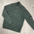 CP Company Knit Fleece - Gunmetal