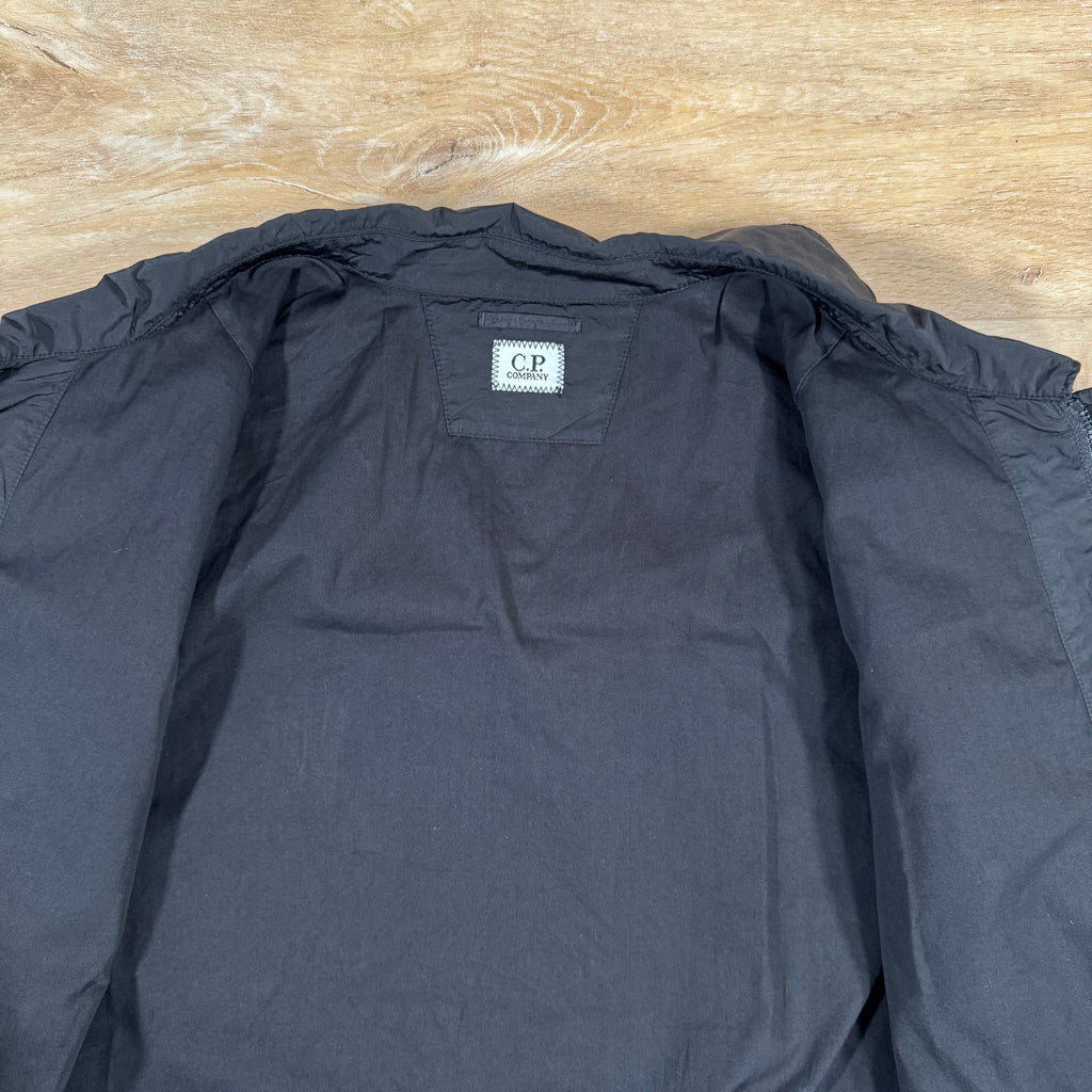 CP Company Chrome-R Lens Overshirt in Black