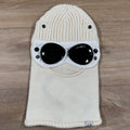 CP Company Merino Wool Goggle Balaclava in White
