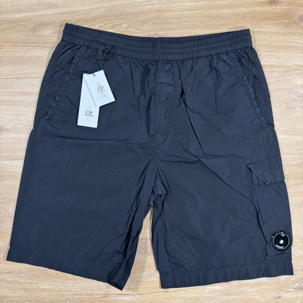 CP Company Chrome-R Cargo Shorts in Navy