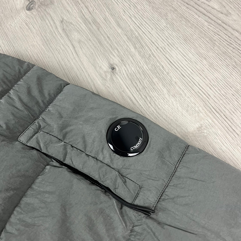 CP Company Chrome Down Jacket - Gunmetal