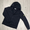 Stone Island Hooded Overshirt - Black