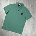 Stone Island Patch Polo Shirt - Mint
