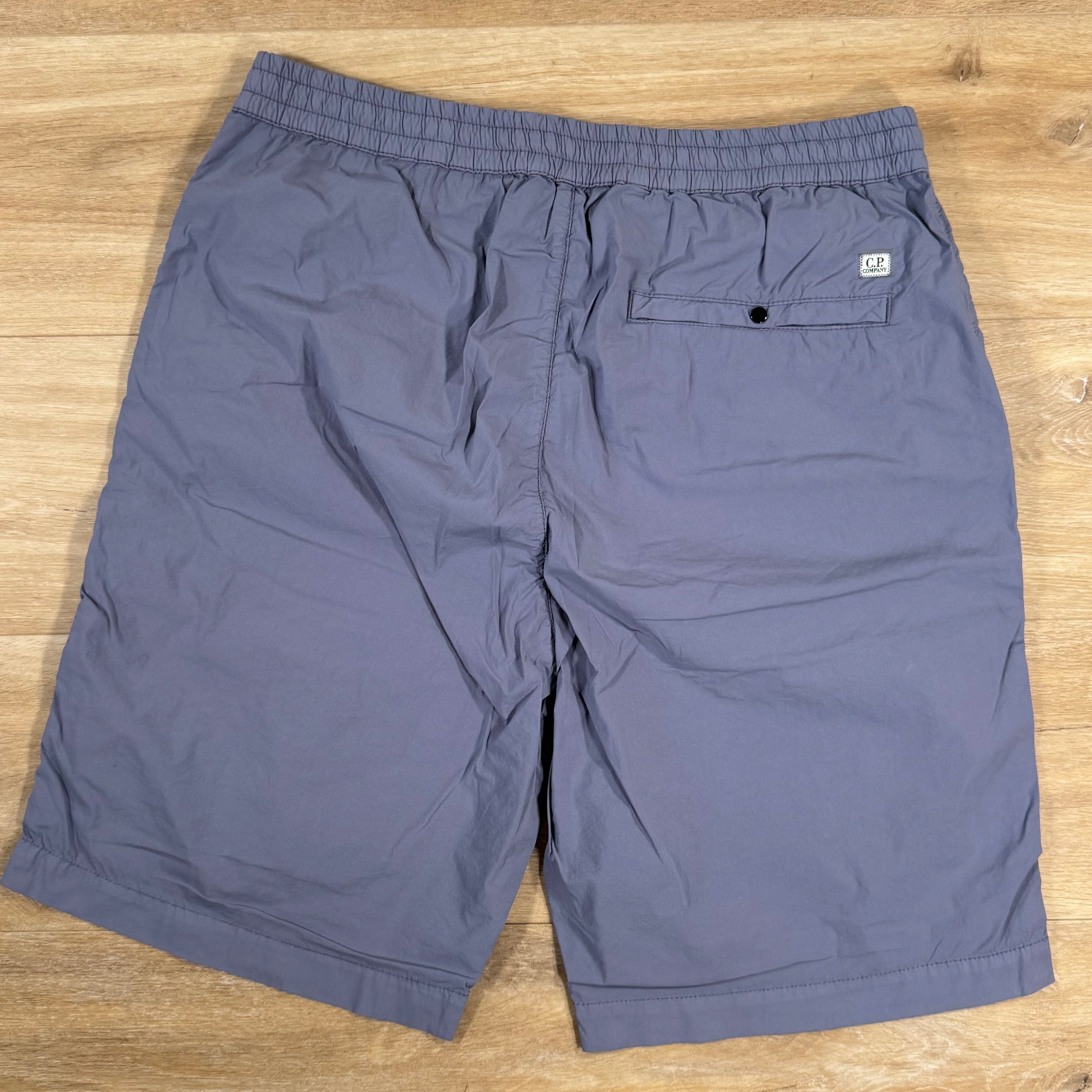 CP Company 50 Fili Stretch Cargo Shorts in Lavender Violet