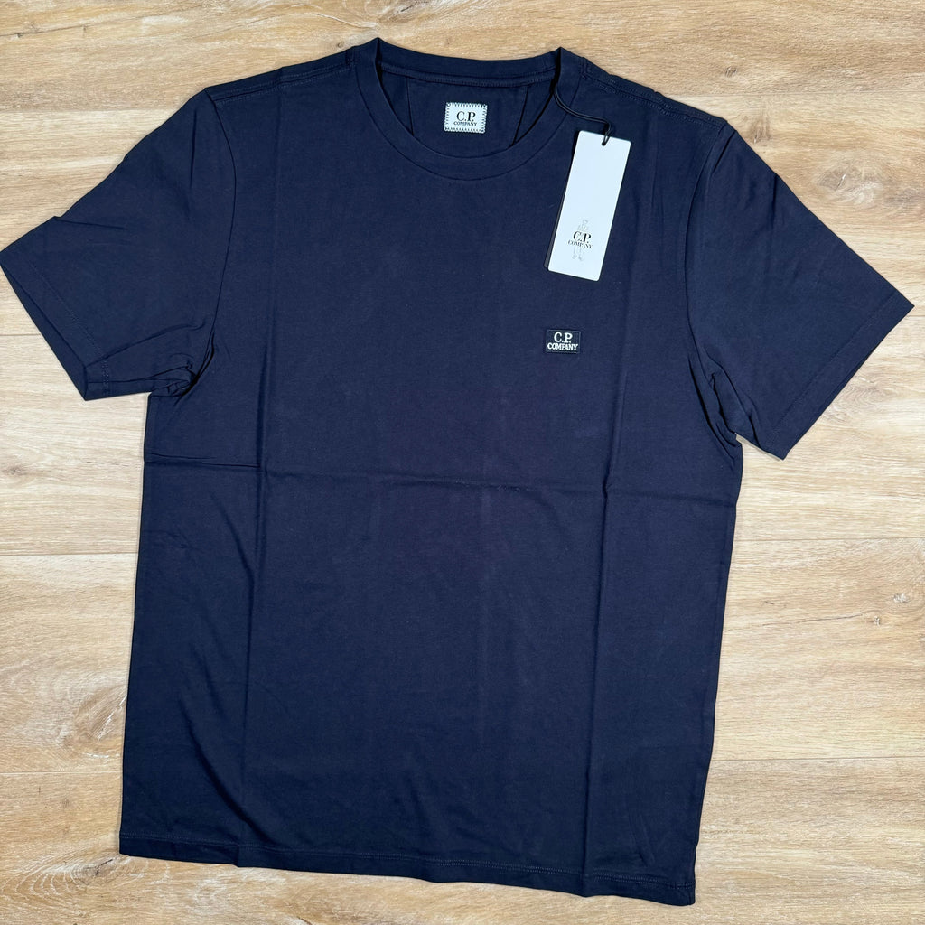 CP Company Logo Patch T-Shirt in Navy