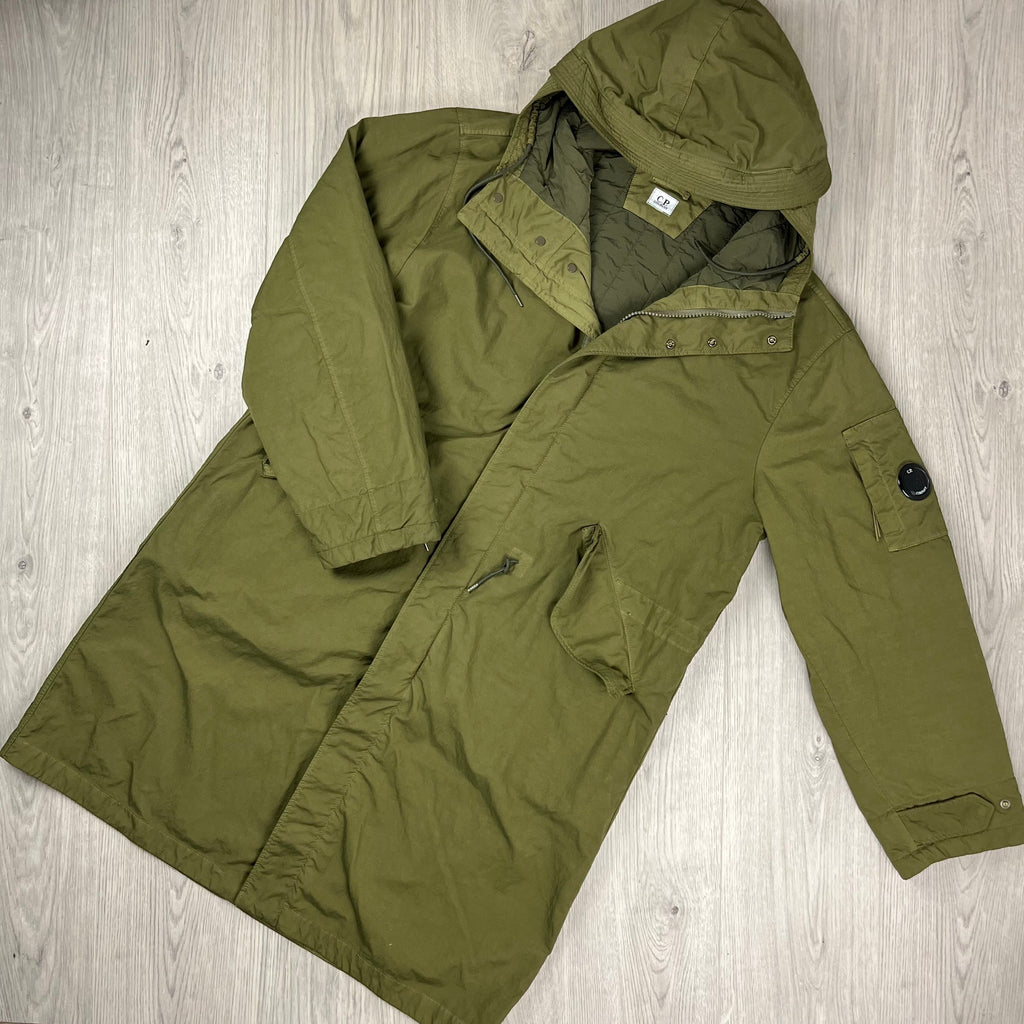 CP Company Twill Parka Jacket - Capers