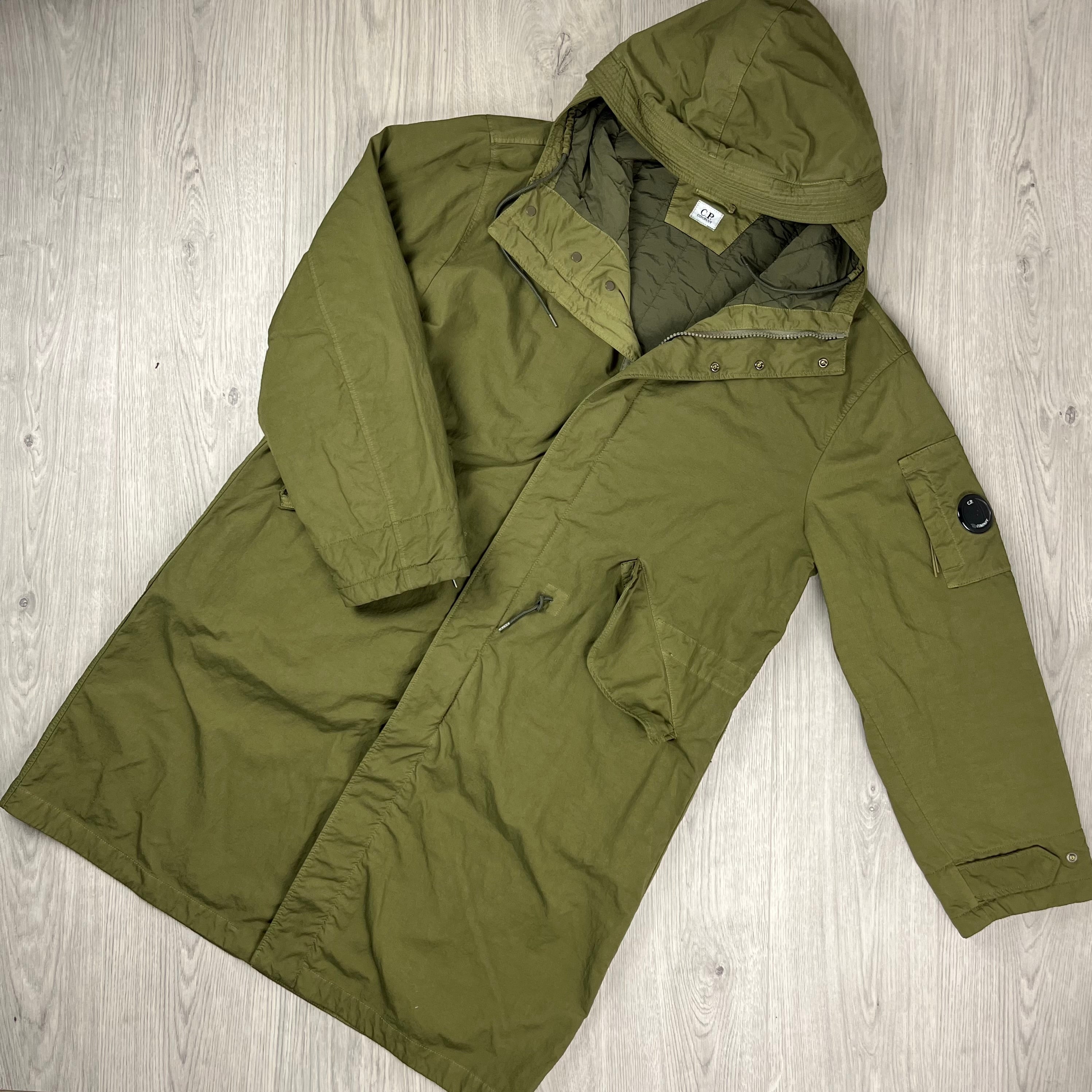 CP Company Twill Parka Jacket - Capers