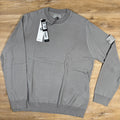 Stone Island Light Pure Wool Ghost Sweatshirt in Dust Grey