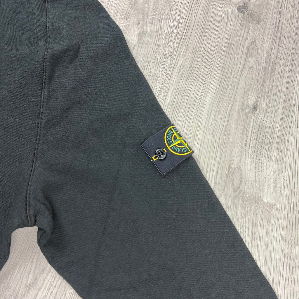 Stone Island Dyed Hoodie - Black