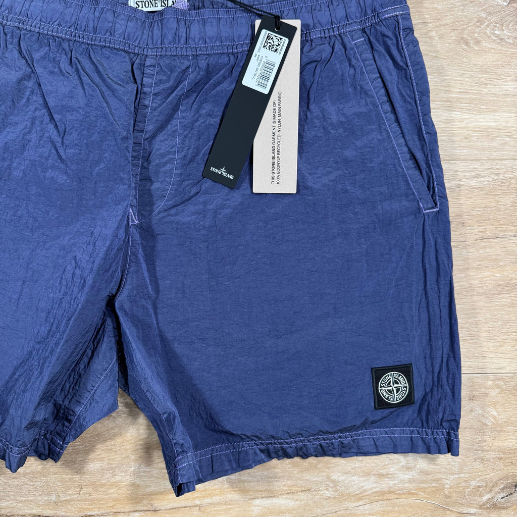Stone Island Nylon Metal Swim Shorts in Lavender