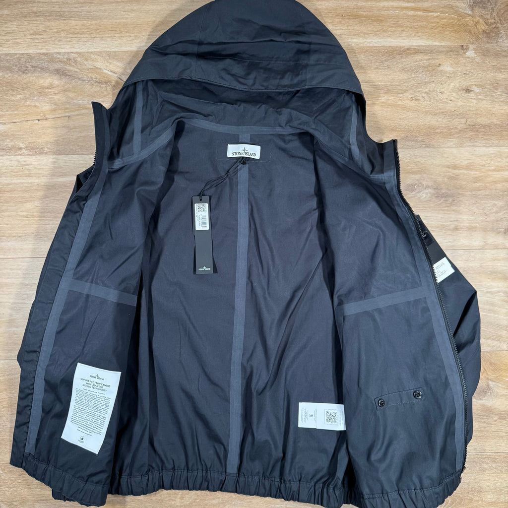 Stone Island Supima Canvas Jacket in Navy