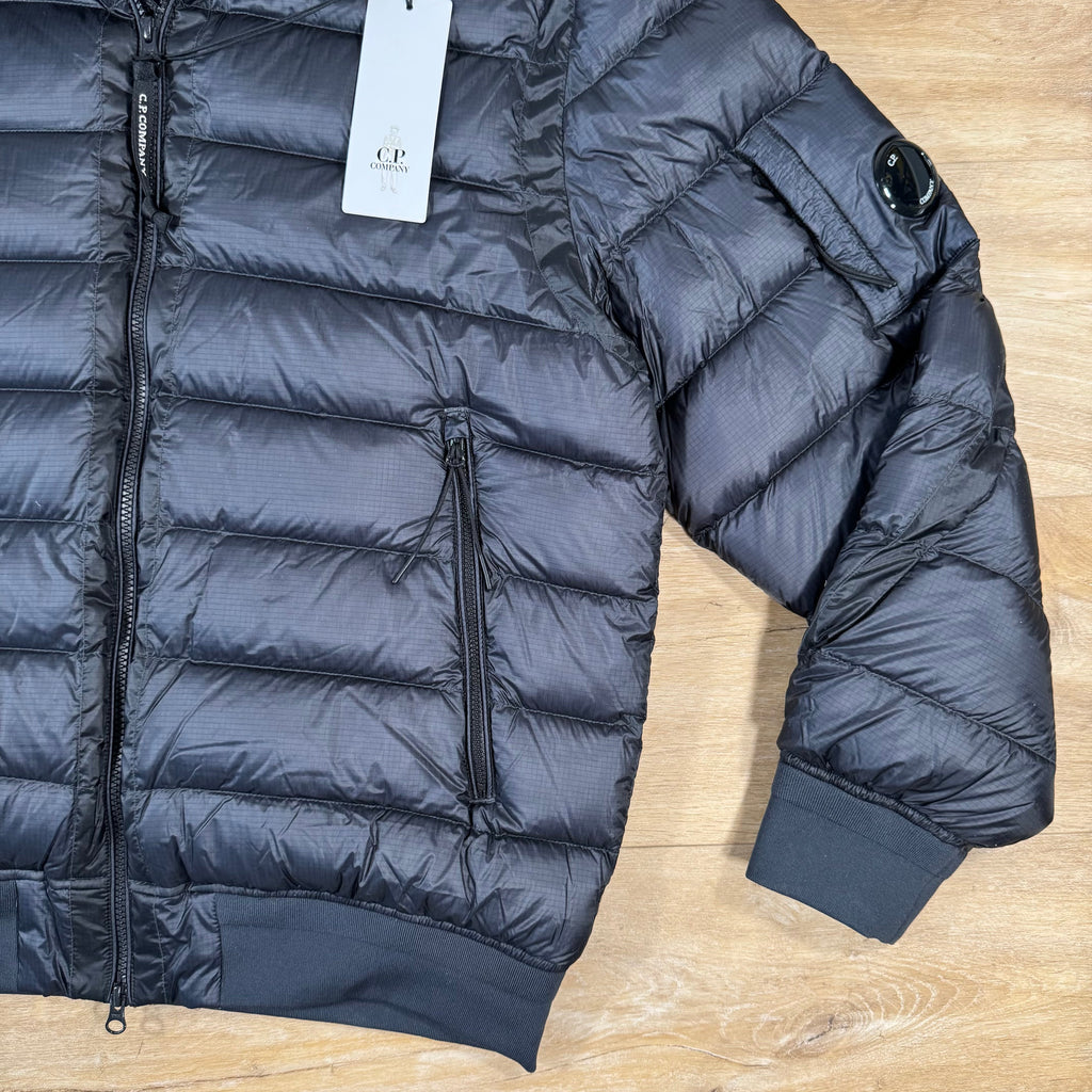 CP Company DD Shell Lens Down Jacket in Navy