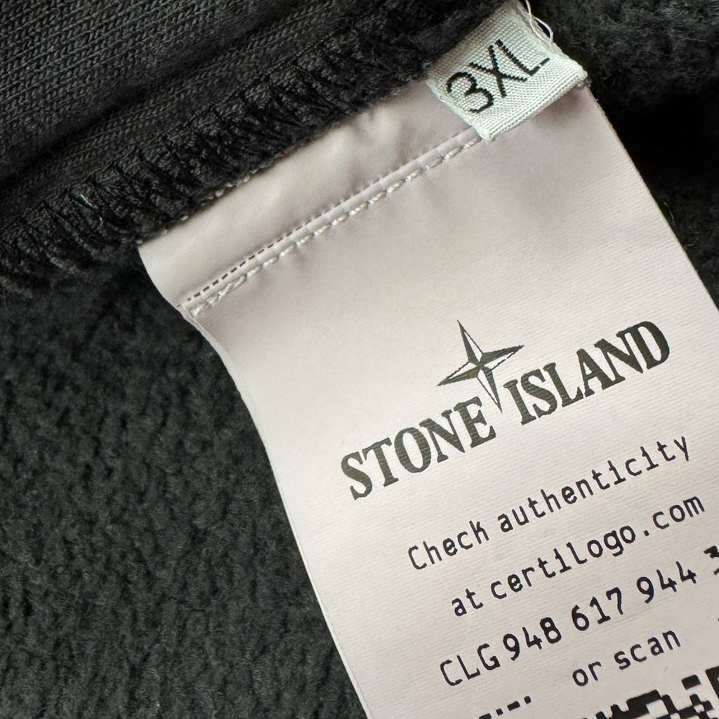 Stone Island Teddy Fleece Jacket A/W 21  Black