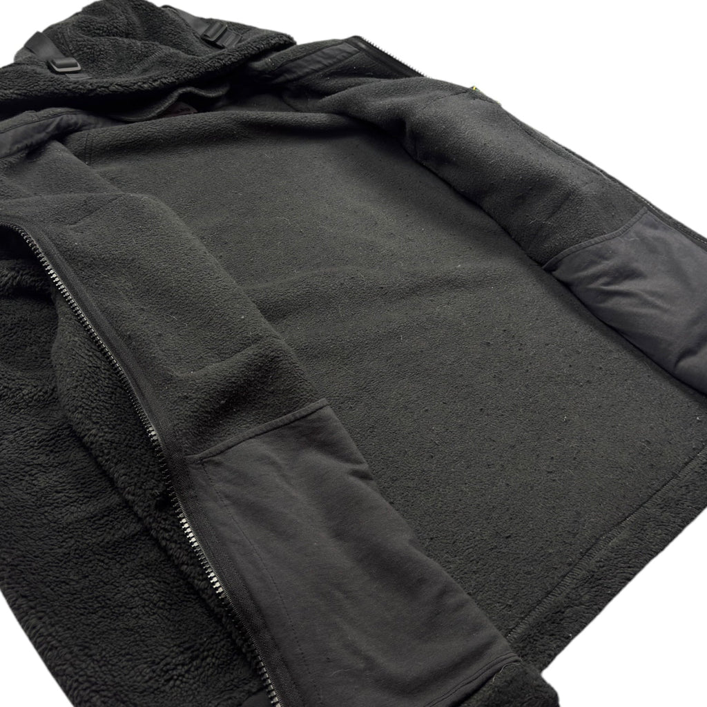 Stone Island Teddy Fleece Jacket A/W 21  Black