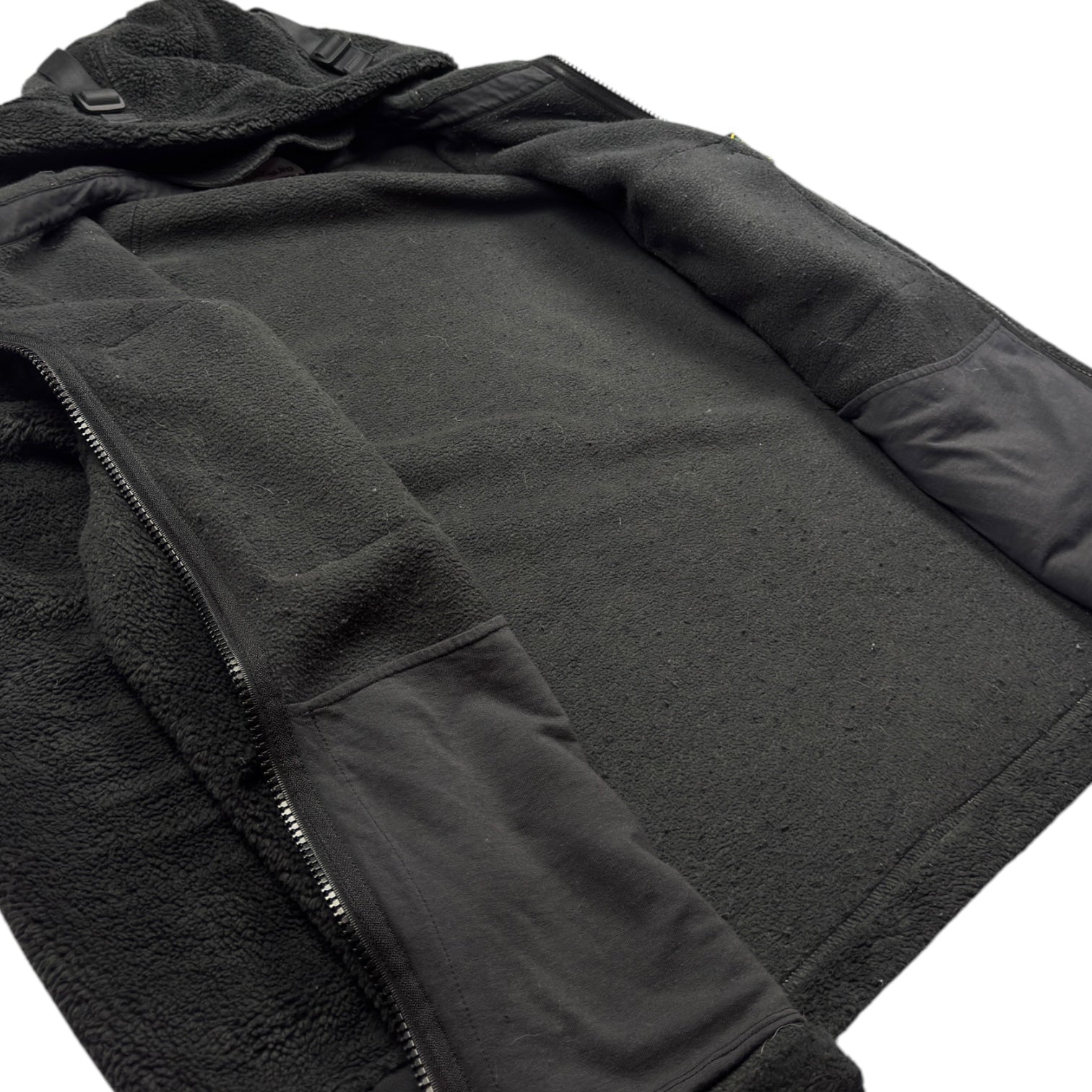 Stone Island Teddy Fleece Jacket A/W 21  Black