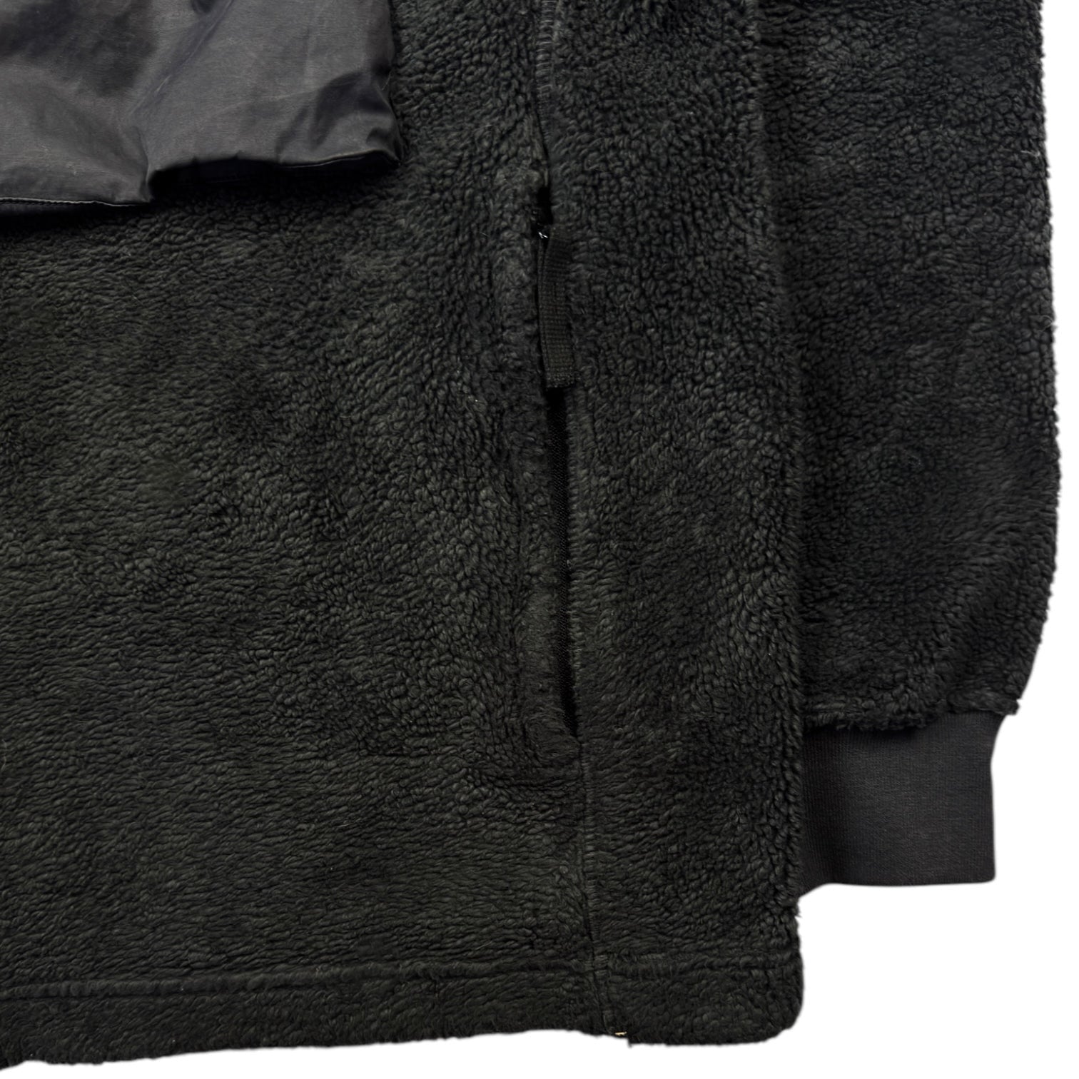 Stone Island Teddy Fleece Jacket A/W 21  Black