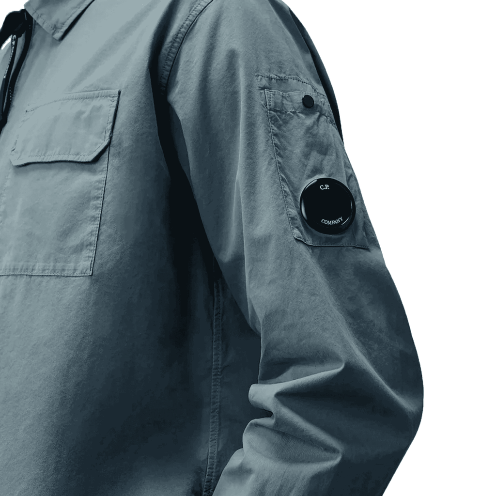 CP Company Zip Overshirt - Stormy