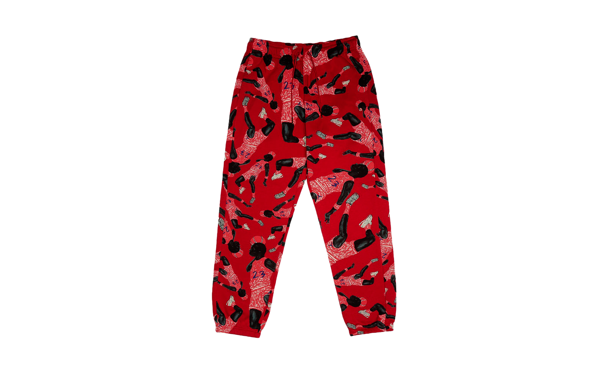 W J BRKLN Fleece Pant "Red" DX0405-687