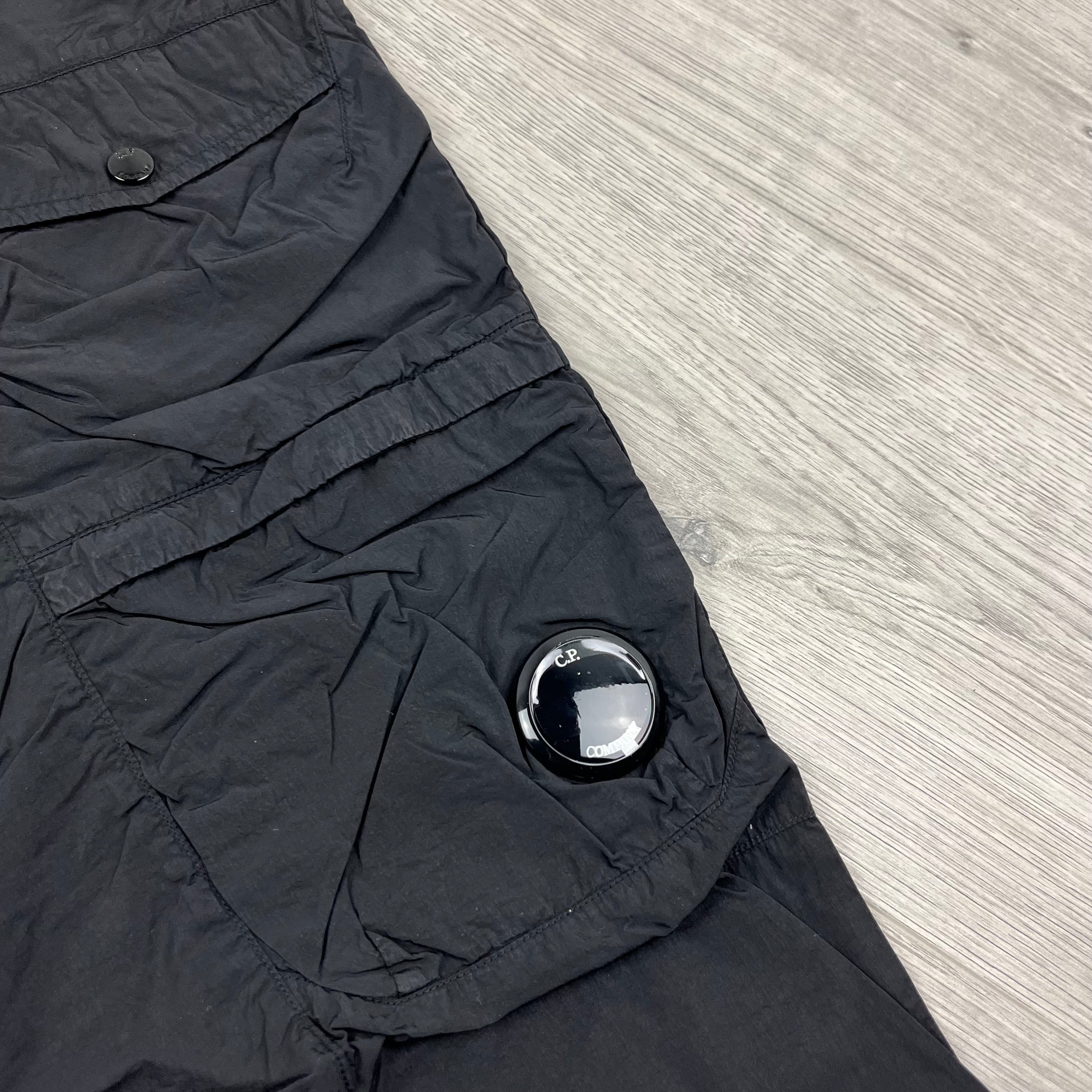 CP Company Chrome Cargo Trousers - Black