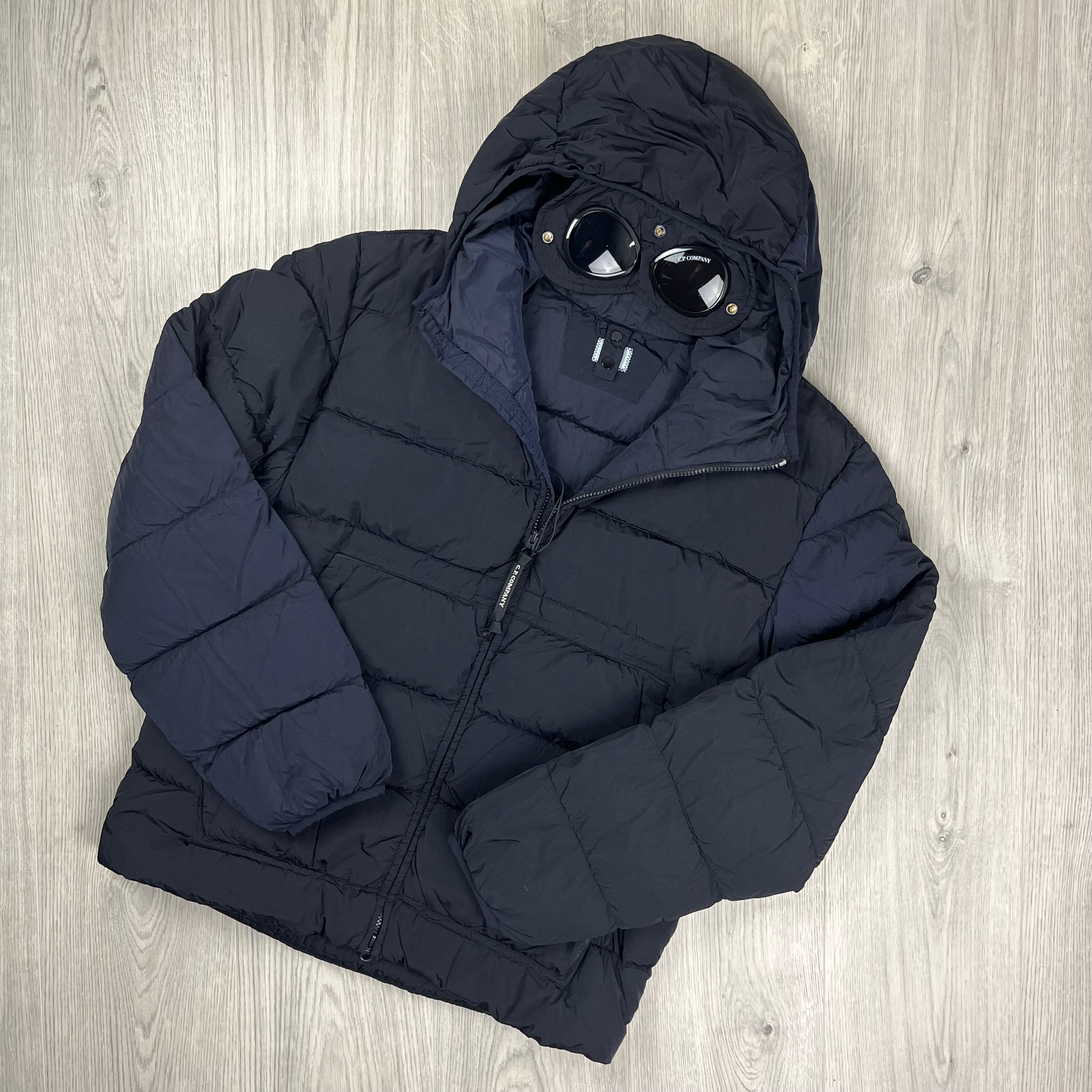 CP Company Down Goggle Jacket - Navy