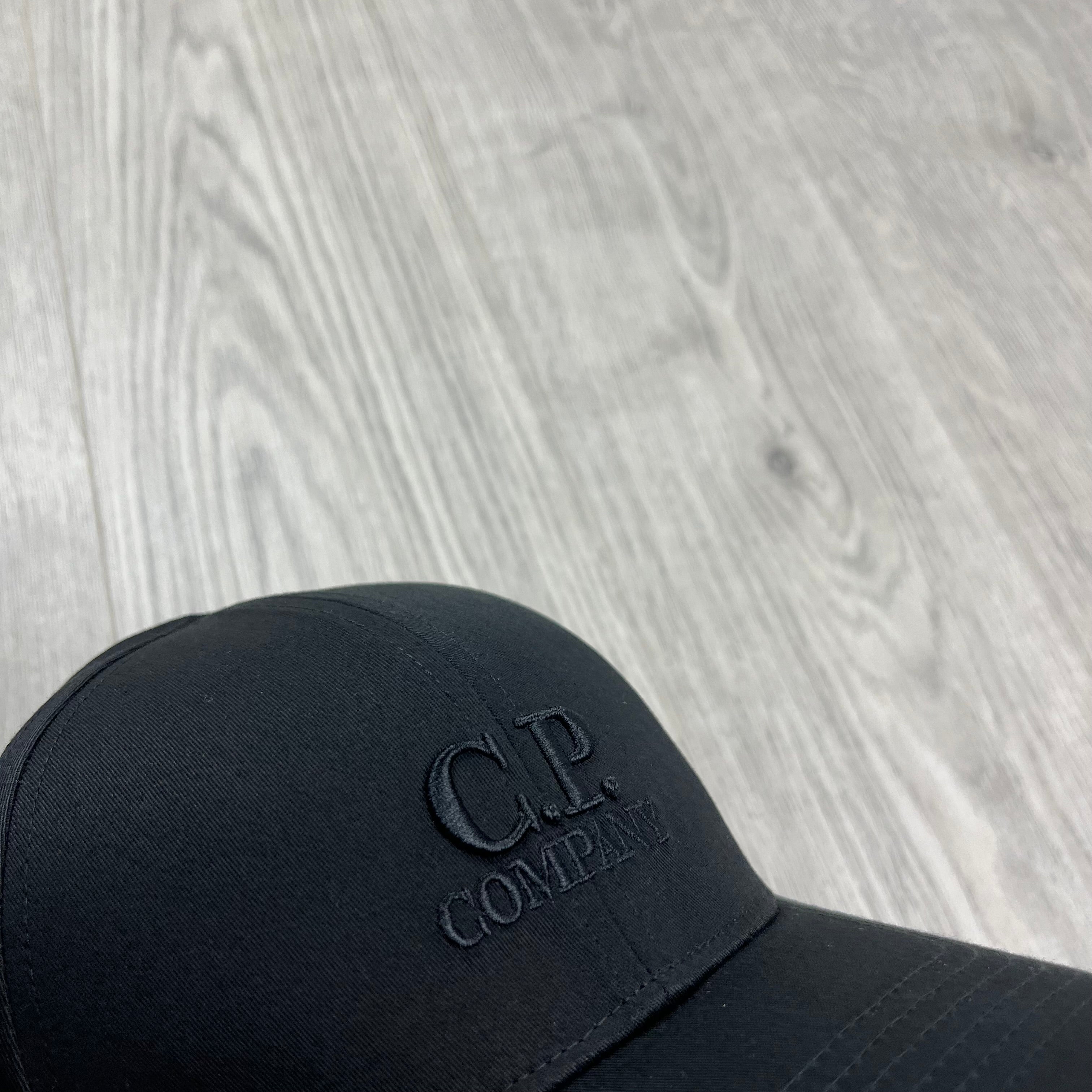 CP Company Baseball Cap - Black