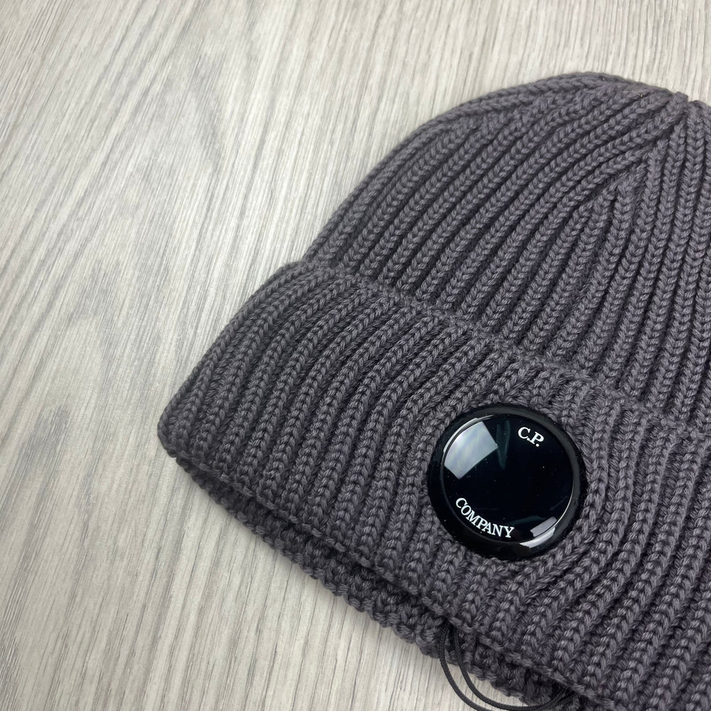CP Company Lens Beanie - Boulevard