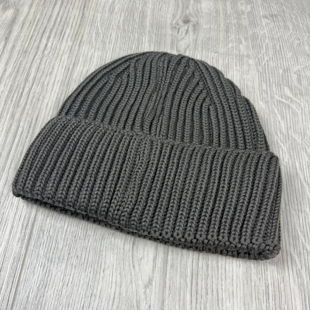 CP Company Lens Beanie - Walnut