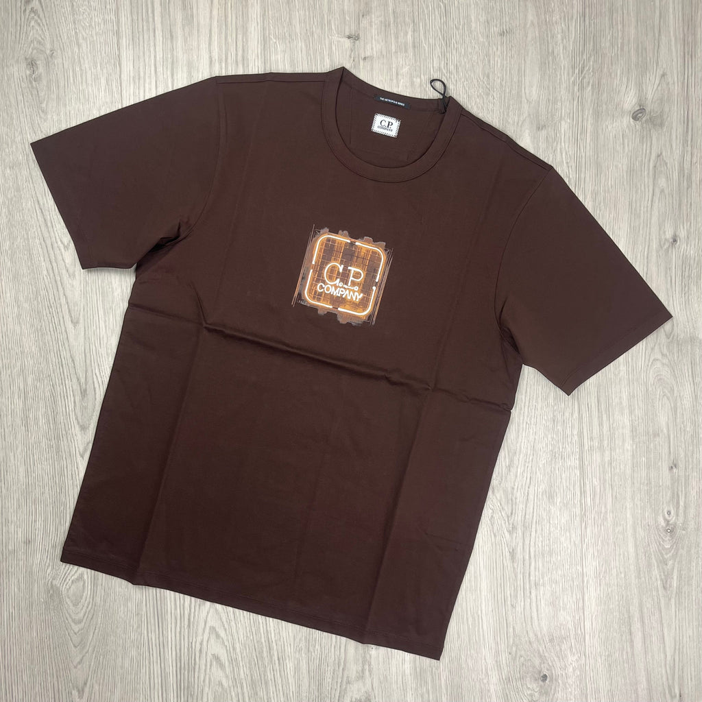 CP Company Metropolis T-Shirt - Rum Raisin