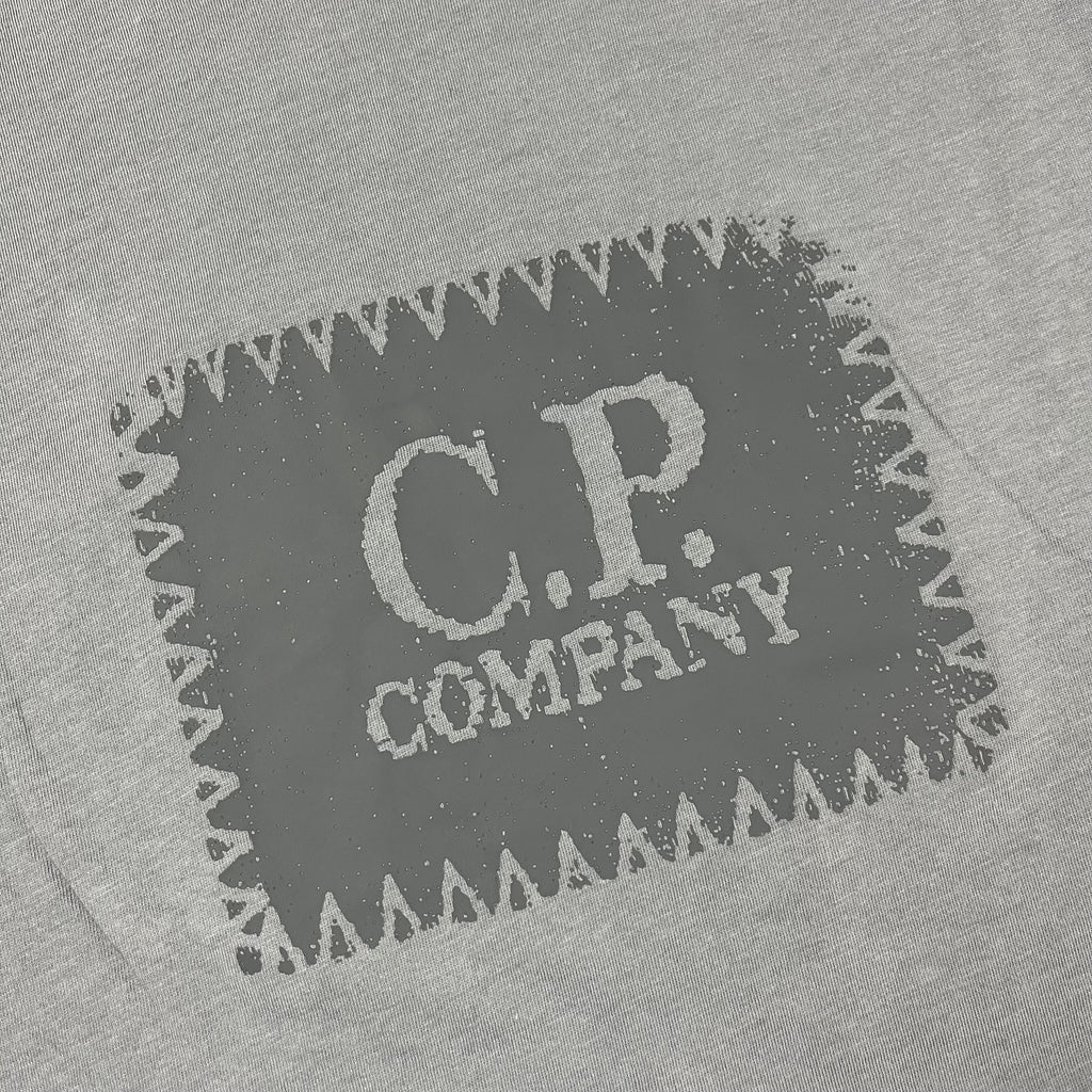 CP Company Stamp T-Shirt - Stormy