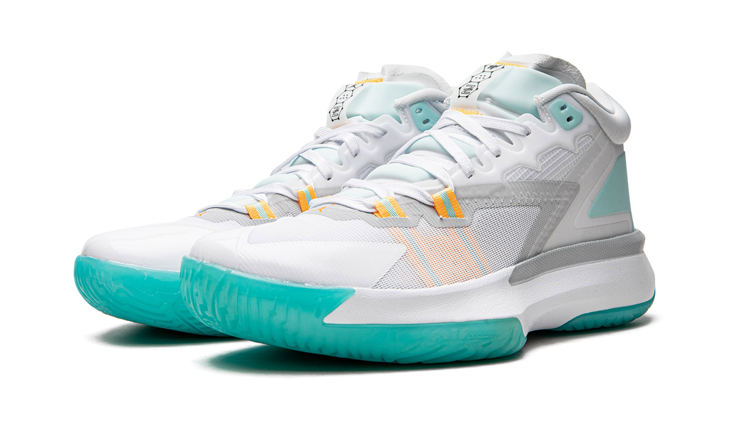 Zion 1 "White / Dynamic Turquoise" DA3130 101