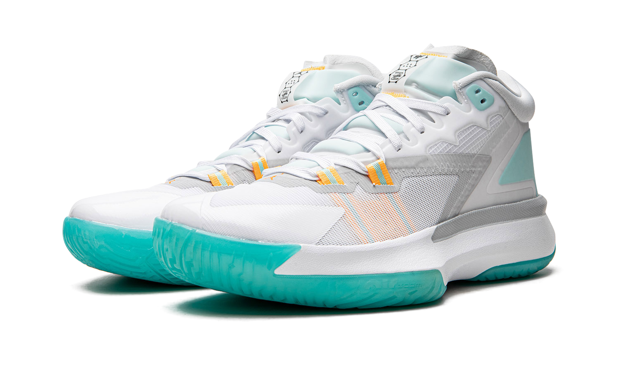 Zion 1 "White / Dynamic Turquoise" DA3130 101