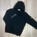 Stone Island Dyed Hoodie - Black