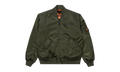 UNDEFEATED X JORDAN BOMBER JACKET "CARGOKHAKI/ BRIGHTMANDARIN" IB6587 325