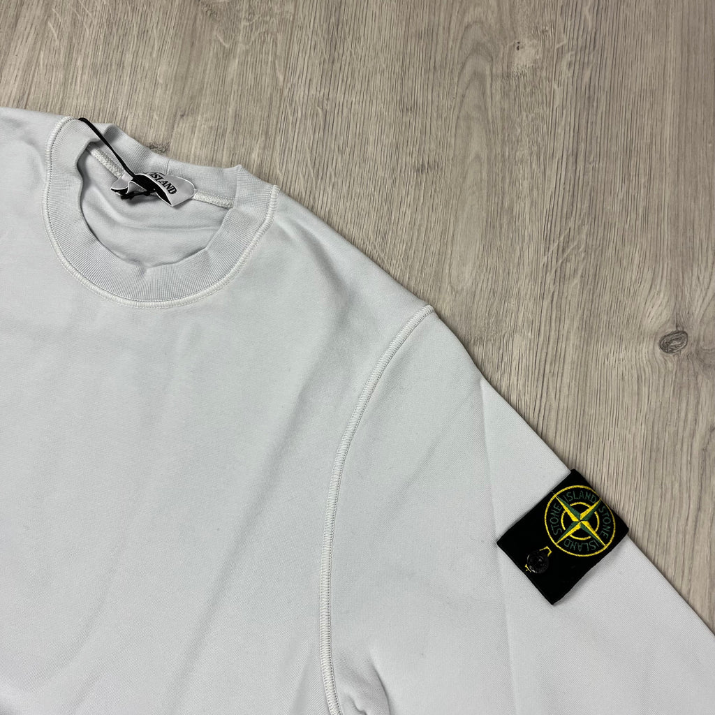 Stone Island Dyed Sweatshirt - Sky Blue