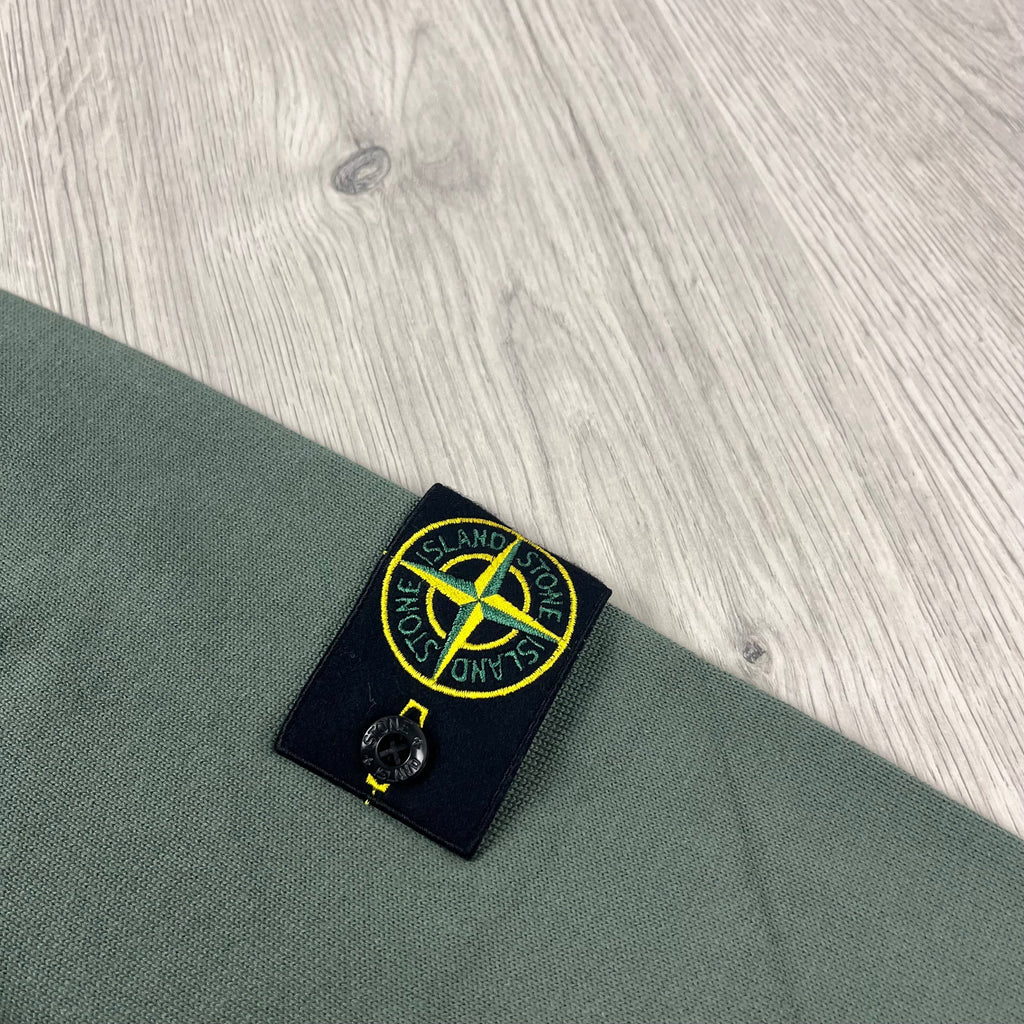 Stone Island Knit Half Zip Fleece - Musk