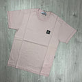 Stone Island Patch T-Shirt - Rose