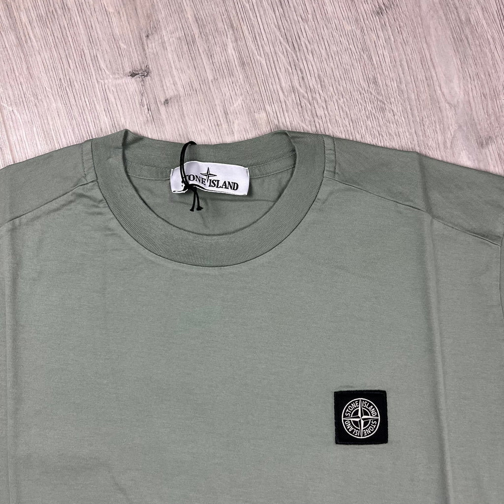Stone Island Patch T-Shirt - Sage
