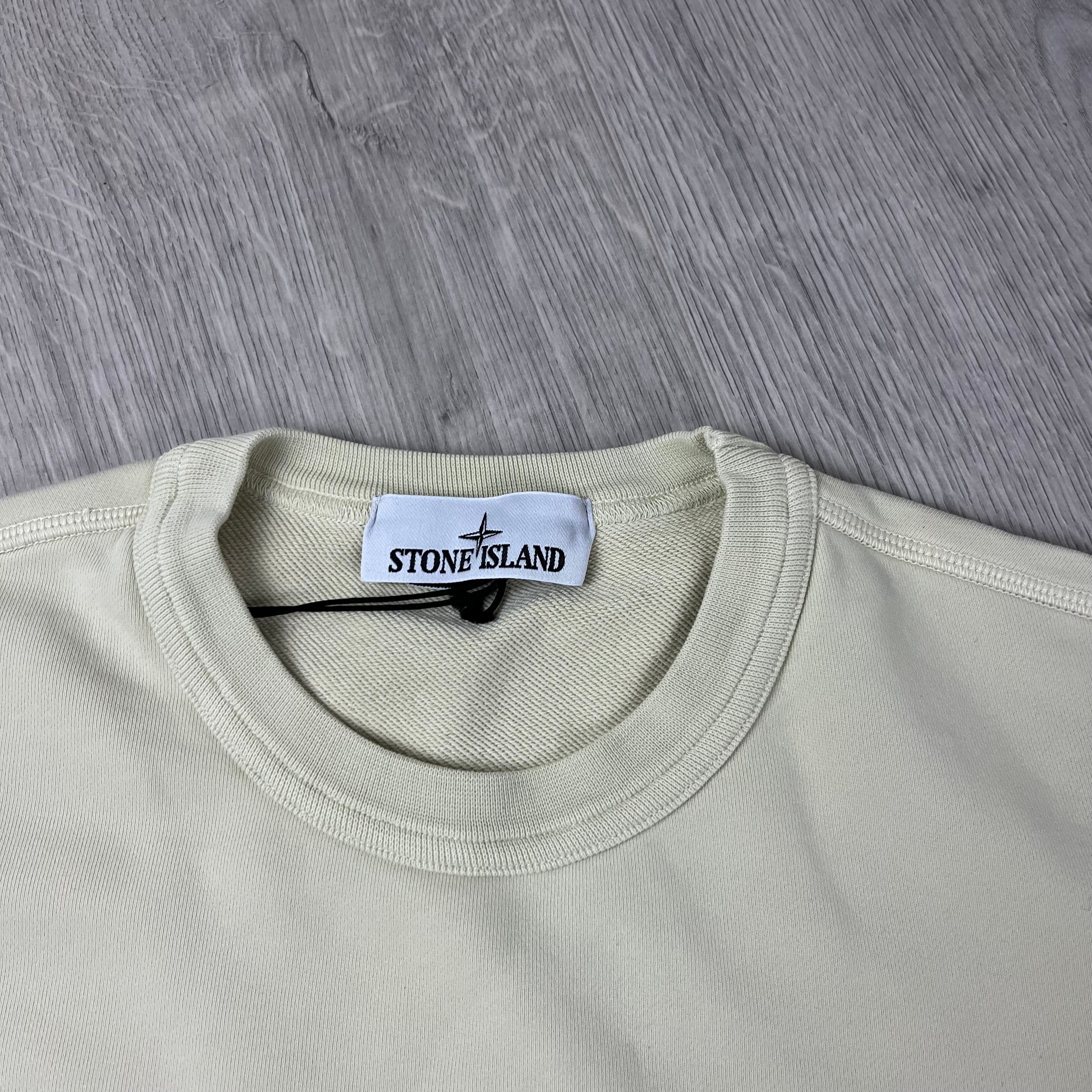 Stone Island Dyed Sweatshirt - Oat